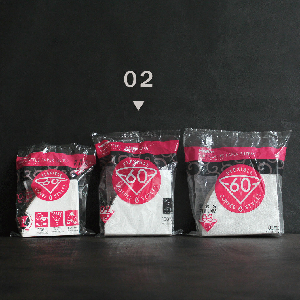 HARIO V60用ペーパーフィルター02(1~4杯用)