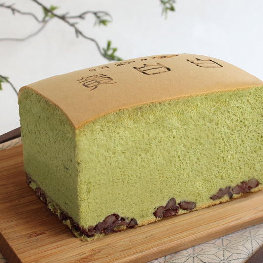 【台湾カステラ】緑白白/リーパイパイ(抹茶)